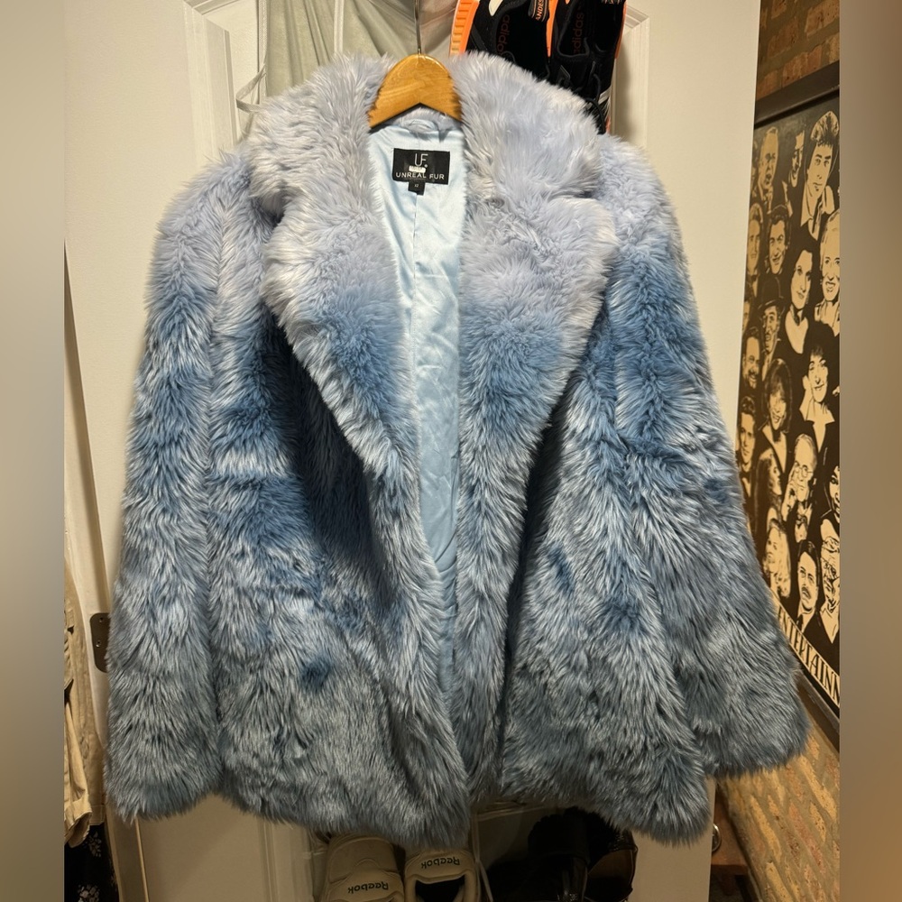 UF Unreal Fur Oversized coat